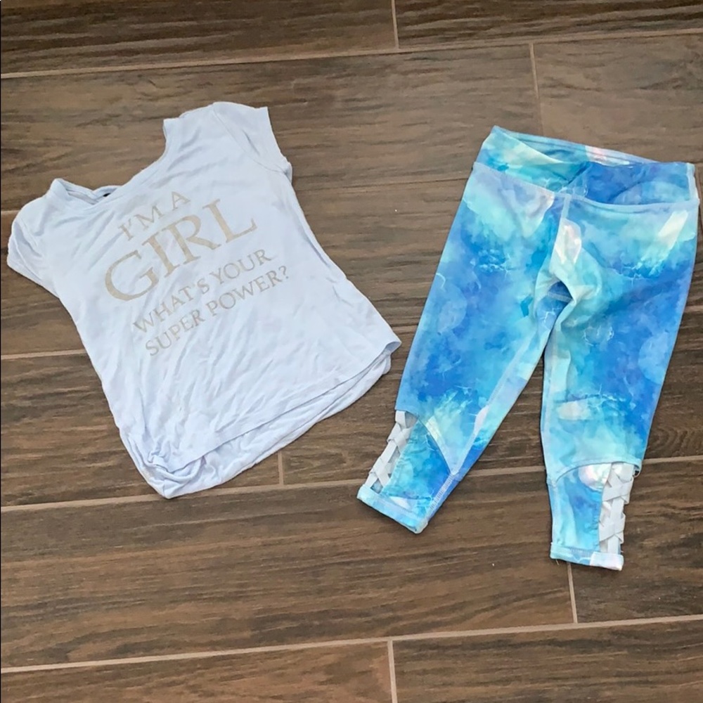 Girls 90 degrees set